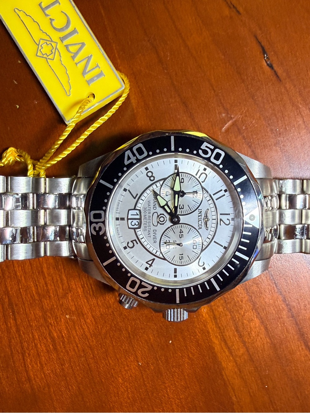 Invicta Grand Diver Alarm Model 3440 - Picture 3 of 5